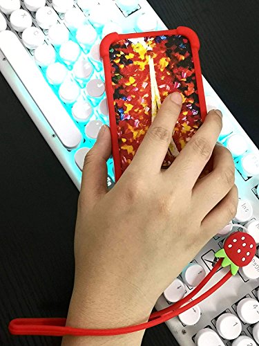 Funda para Hiya Smartx Smart X Funda Silicone Border + Placa Dura de la PC Stand Carcasa Case Cover TT
