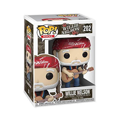 Funko- Pop Rocks: Willie Nelson Figura Coleccionable, Multicolor (49281)