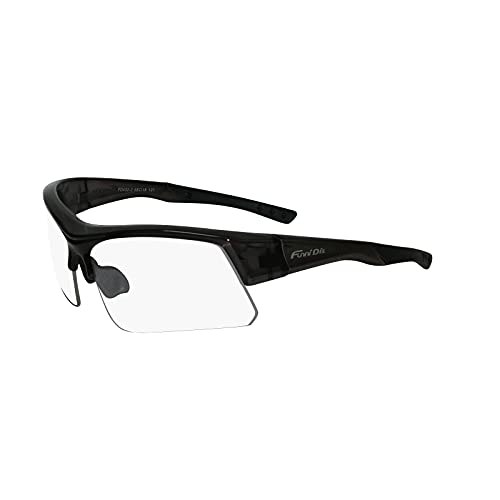 Funní Día Gafas de Seguridad Antivaho, TR90 Marco anti Arañazos, Gafas de Trabajo Gafas Protectoras para Adultos Unisex FD432-2