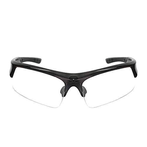 Funní Día Gafas de Seguridad Antivaho, TR90 Marco anti Arañazos, Gafas de Trabajo Gafas Protectoras para Adultos Unisex FD432-2