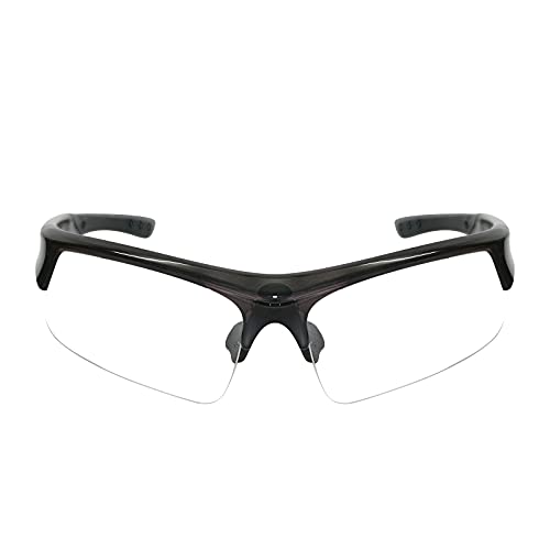 Funní Día Gafas de Seguridad Antivaho, TR90 Marco anti Arañazos, Gafas de Trabajo Gafas Protectoras para Adultos Unisex FD432-2