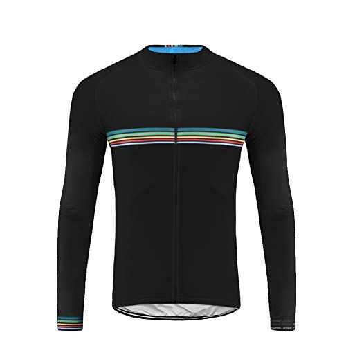 Future Sports Hombre Cycling Jersey Maillot Ciclismo Manga Larga Camiseta de Ciclistas Ropa Ciclismo