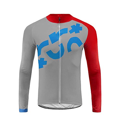 Future Sports Hombre Cycling Jersey Maillot Ciclismo Manga Larga Camiseta de Ciclistas Ropa Ciclismo