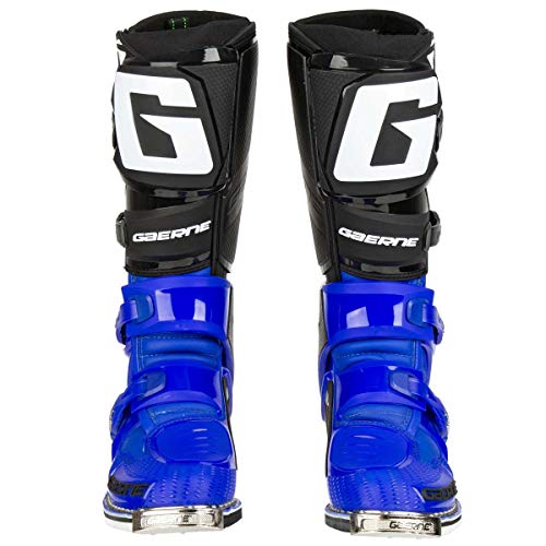 Gaerne Botas de motocross SG 12 azul/negro, azul, 45 EU