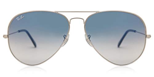 Gafas de sol Ray-Ban Aviator Silver azul degradado RB3025 RB3025 003/3 F plata 58
