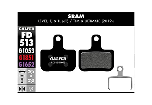 GALFER BIKE STANDARD BRAKE PAD SRAM LEVEL, T, TL