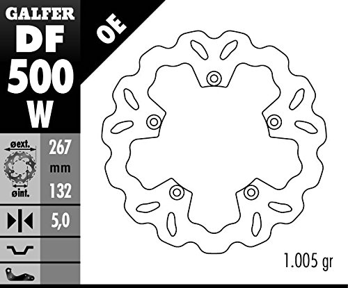 Galfer DF500W Disco de Freno Moto