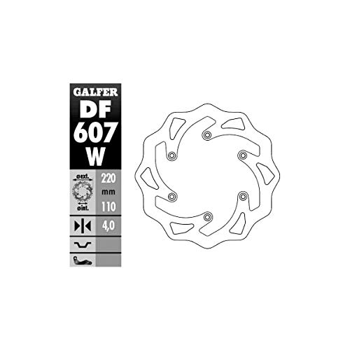 Galfer DF607W Disco de Freno Moto