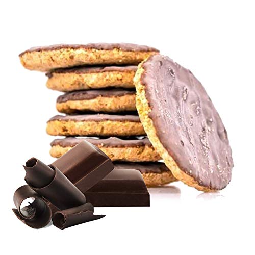 GALLETAS PROTEICAS Line@diet | 7x4 galletas sabor a CUBIERTO de CHOCOLATE | 26% de PROTEIN | Fit Snack 7 CUBIERTO DE CHOCOLATE