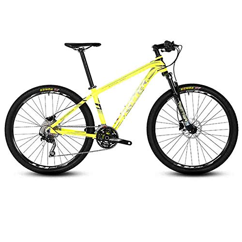 GAOTTINGSD Bicicleta de montaña Bicicleta del Camino de MTB Bicicletas for Adultos Marco de Bicicletas de montaña for Hombre y Mujer Doble Freno de Disco de Carbono (Color : A, Size : 29 * 17IN)