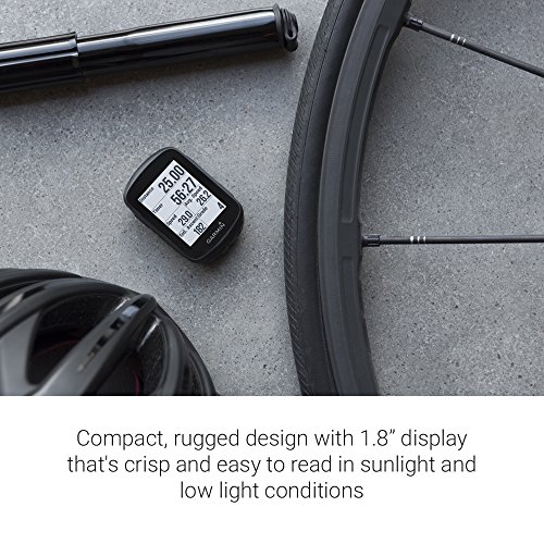 Garmin Edge 130 - Ciclocomputador con GPS (Pantalla de 1.8", autonomía de 15 h) Color Negro, Adultos Unisex, Talla Única