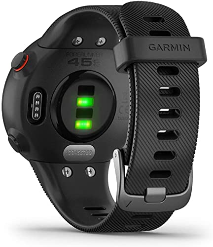 Garmin Forerunner 45S/P Reloj Multisport, Unisex Adulto, Negro, S