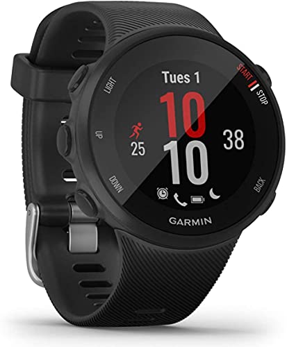 Garmin Forerunner 45S/P Reloj Multisport, Unisex Adulto, Negro, S