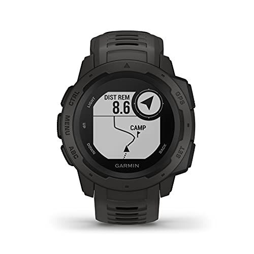Garmin Instinct - Reloj resistente con GPS, Grafito