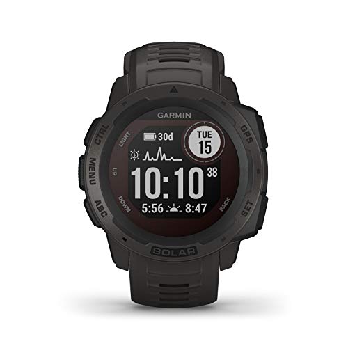 Garmin Instinct Solar Reloj Inteligente con GPS y una Aplicación Especial de Deportes Electrónicos