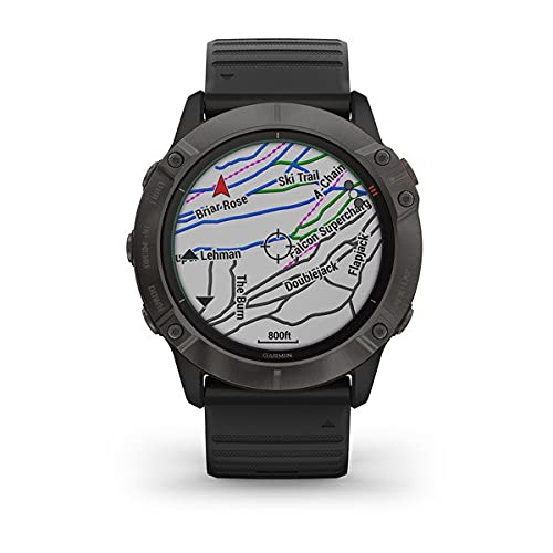 Garmin - Reloj GPS con Pulsómetro Fenix 6X Pro Solar Garmin