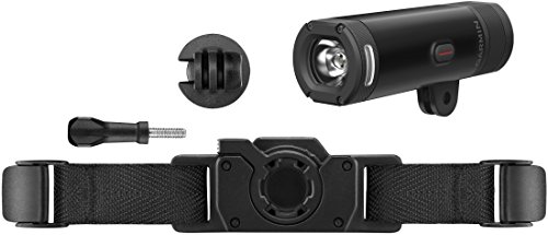 Garmin Varia ut800 Smart Faro Delantero con Soporte para Casco, Color Negro