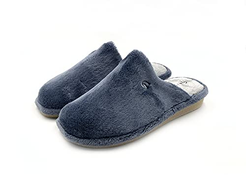 Garzon P227.275 Zapatilla DE CASA Chancla Indigo Gris Mujer Talla: 39