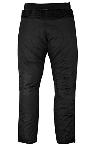 German Wear GW350T - Pantalones de Moto, Negro, 52