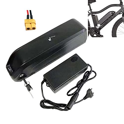 GFYWZ 48V Ion de Litio 8AH -17AH Batería de Bicicleta eléctrica Marco de Bicicleta eléctrica Batería de Litio 1000W 750W 500W Motor de Bicicleta eléctrica + Cargador de 52V 2A,48v10ah