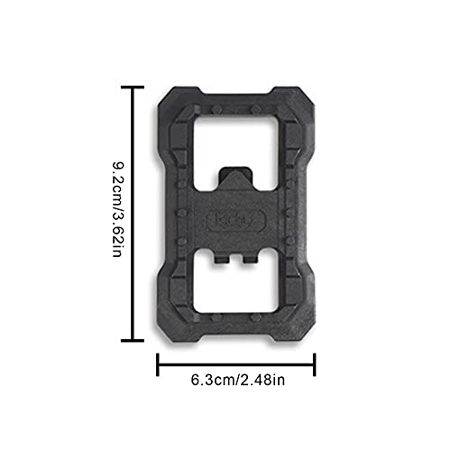 Gidenfly Pedal de bicicleta de montaña Nylon BMX Pedales 3.622.480.79 cm Bicicletas Tacos autobloqueo Pedales de bicicleta Plataforma Pedales Planos Pedales para Shimano M520, M540, M8000, M9000 Pedal