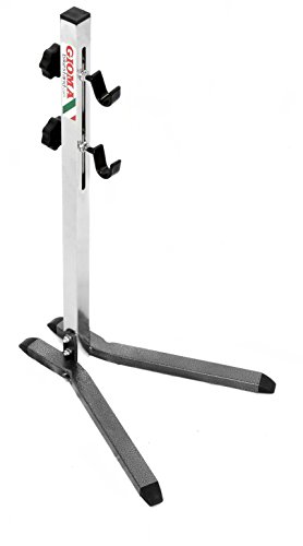 Gioma Bikestand Stilo Caballete Horquilla Posterior, Unisex Adulto, Gris, M