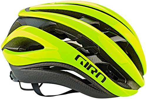 Giro - Aether MIPS - Casco de Carretera, Aether MIPS, Unisex Adulto, Color Amarillo/Negro, tamaño Small/51-55 cm