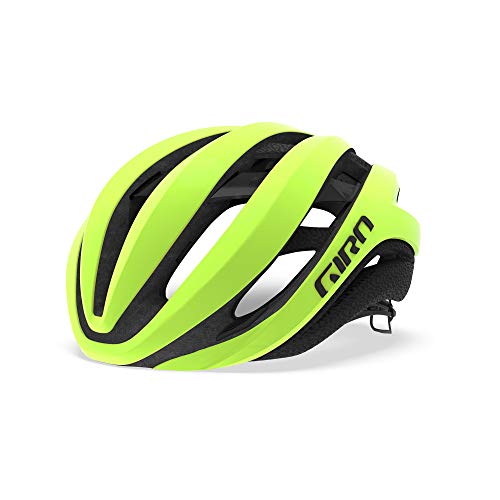 Giro - Aether MIPS - Casco de Carretera, Aether MIPS, Unisex Adulto, Color Amarillo/Negro, tamaño Small/51-55 cm