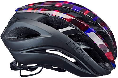 Giro Aether MIPS Casco de Ciclismo Road, Unisex Adulto, Negro/Morado, S | 51-55cm