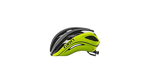 Giro Aether Spherical Casco, Hombre, Matte Black Fade/Highlight Yellow, S