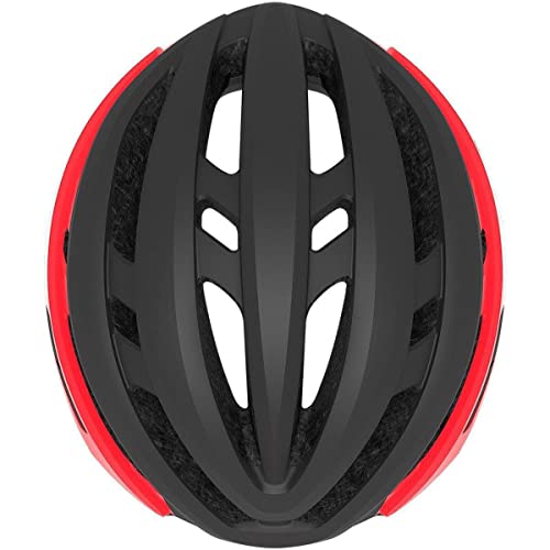 Giro Agilis MIPS Cascos A, Unisex, Negro Mate/Rojo Brillante, M