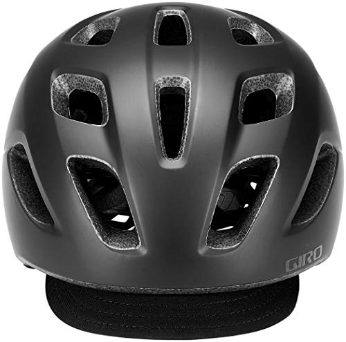 Giro Cormick MIPS Casco Urbano, Unisex, Negro Mate/Azul Oscuro, 54-61 cm