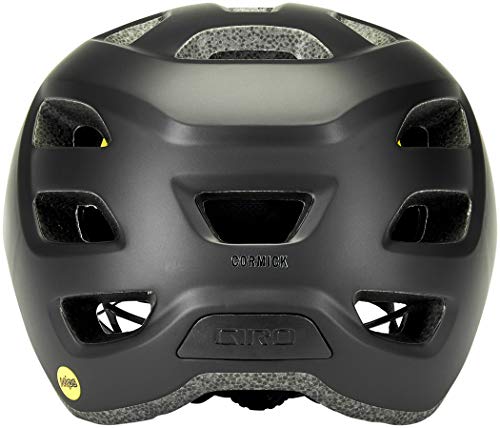 Giro Cormick MIPS Casco Urbano, Unisex, Negro Mate/Azul Oscuro, 54-61 cm