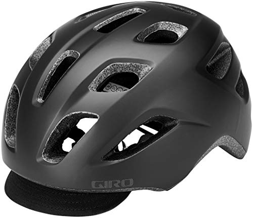 Giro Cormick MIPS Casco Urbano, Unisex, Negro Mate/Azul Oscuro, 54-61 cm