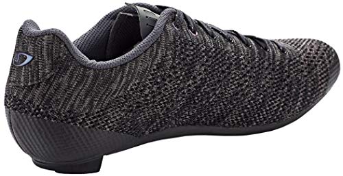 Giro Empire E70 Knit, Zapatos de Ciclismo de Carretera Mujer, Negro (Black Heather 8), 38 EU