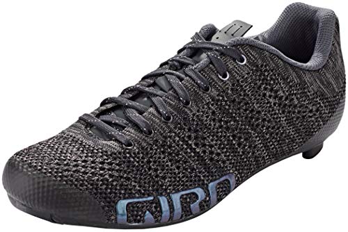 Giro Empire E70 Knit, Zapatos de Ciclismo de Carretera Mujer, Negro (Black Heather 8), 38 EU