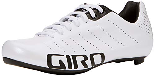 Giro Empire SLX Road, Zapatos de Ciclismo de Carretera Hombre, Multicolor (White/Black 000), 42 EU