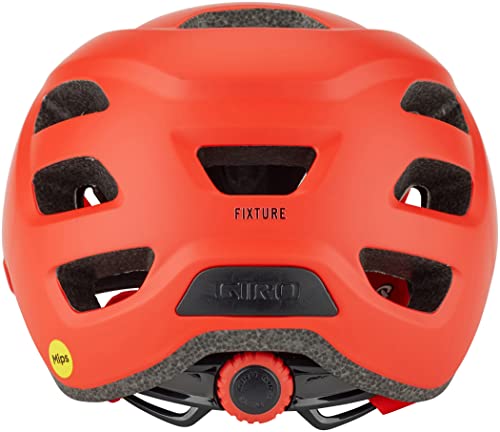 Giro Fixture MIPS Casco, Hombre, Matte Trim Red, 54/62