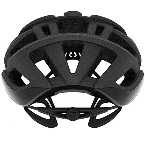 Giro Nine Casco de Bicicleta, Unisex Adulto, Matte Black, M | 55-59cm