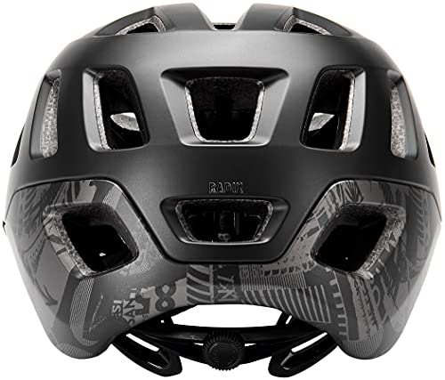 Giro Radix Casco de Bicicleta Dirt, Negro Mate hipnotic, L | 59-63cm