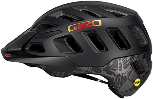 Giro Radix MIPS Casco de Bicicleta Dirt, Unisex Adulto, Negro Mate hipnotic, S | 51-55cm