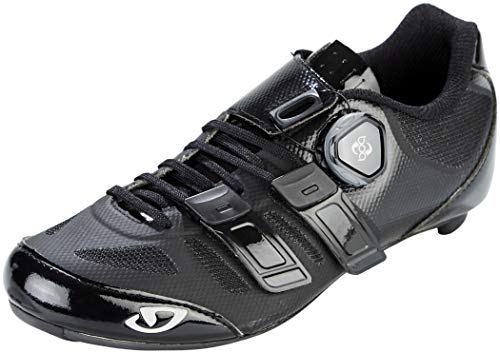 Giro Raes Techlace Road, Zapatos de Ciclismo de Carretera Mujer, Multicolor (Black 000), 39.5 EU