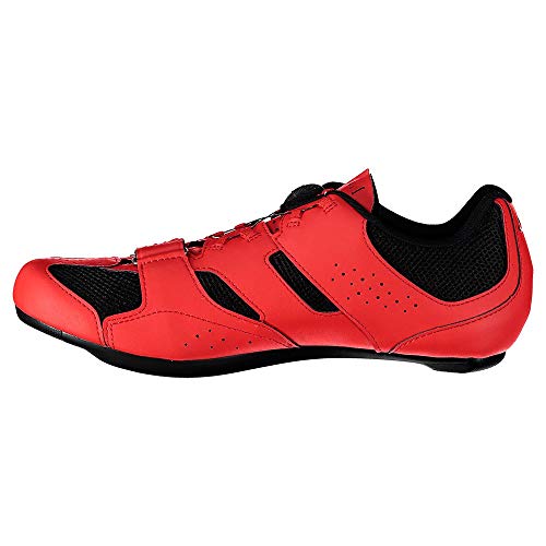 Giro Savix II - Zapatillas para Hombre, Negro/Bright Red, 44