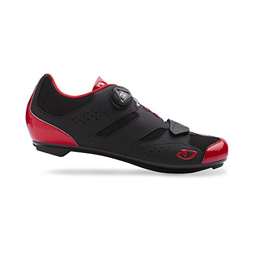 Giro Savix Road, Zapatos de Ciclismo de Carretera Hombre, Multicolor (Bright Red/Black 000), 43 EU