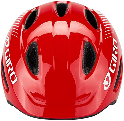 Giro Scamp MIPS Casco de Ciclismo Youth, Unisex niños, Rojo Brillante, S (49-53cm)