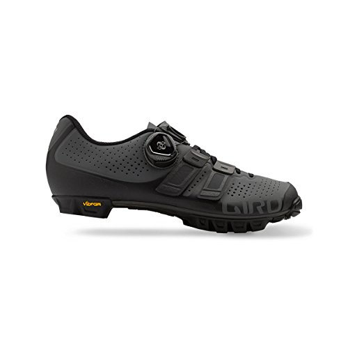 Giro Sica Techlace MTB Trail - Zapatillas de ciclocross para Mujer, Mujer, Zapatillas de Ciclismo de montaña, ciclocrós, Dark Shadow Black 19, 42.5 EU