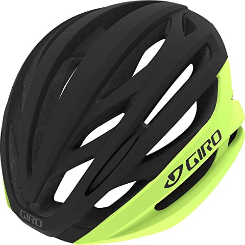 Giro Syntax MIPS Casco de Carretera, Unisex, Amarillo/Negro, S