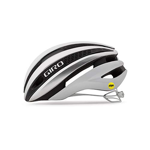 Giro Synthe MIPS – Casco, Todo el año, Unisex, Color Blanco - Blanco/Plateado, tamaño Small