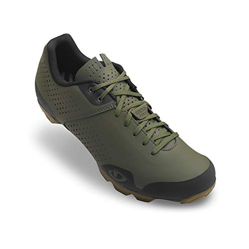 Giro Unisex - Adultos Privateer Lace MTB Trail Cyclocross Zapatos, Color Verde Oliva, tamaño 44