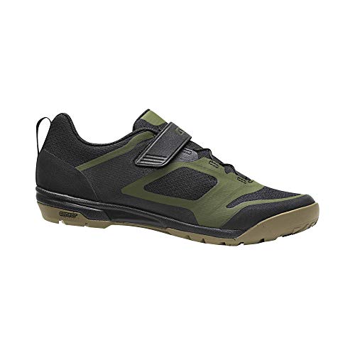 Giro Ventana Fastlace - Bicicleta eléctrica para Hombre, Hombre, Zapatillas para Bicicleta eléctrica, MTB Trail Touring, Oliva-Negro, 39 UE